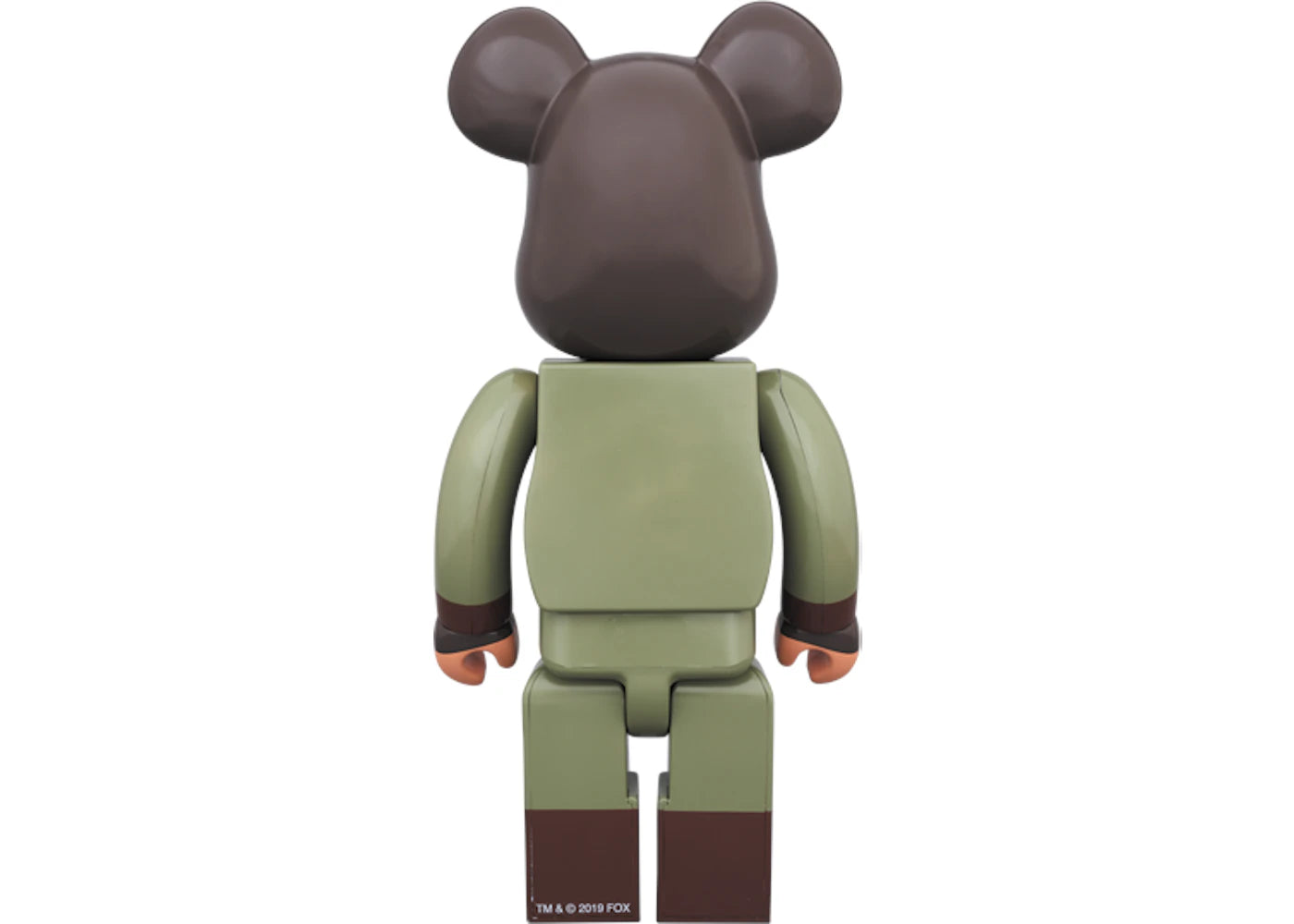 Bearbrick x Planet Of The Apes Zira 400% Green - vue secondaire A