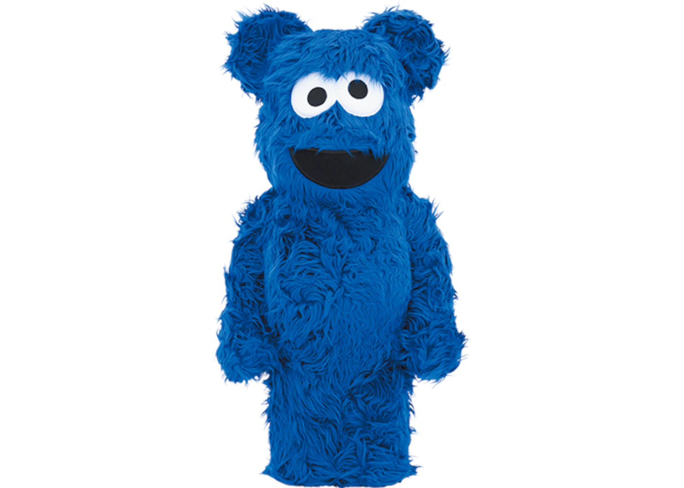 Bearbrick x Sesame Street Cookie Monster Costume Ver. 1000% - vue 360