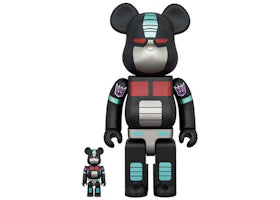 Bearbrick x Transformers Nemesis Prime 100% & 400% Set - vue 360