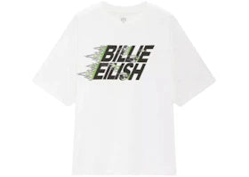Billie Eilish x Takashi Murakami x Uniqlo Flame Tee White