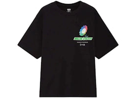 Billie Eilish x Takashi Murakami x Uniqlo Flower Tee Black