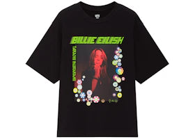 Billie Eilish x Takashi Murakami x Uniqlo Women's Photo Tee Black - vue 360