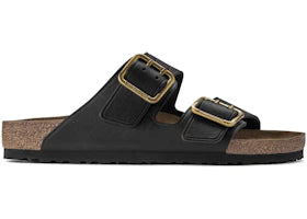 Birkenstock Arizona Bold Leather Roast Black - vue 360