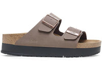 Birkenstock Arizona PAP Flex Platform Birko-Flor Mocha