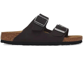 Birkenstock Arizona Soft Footbed Nubuck Leather Black