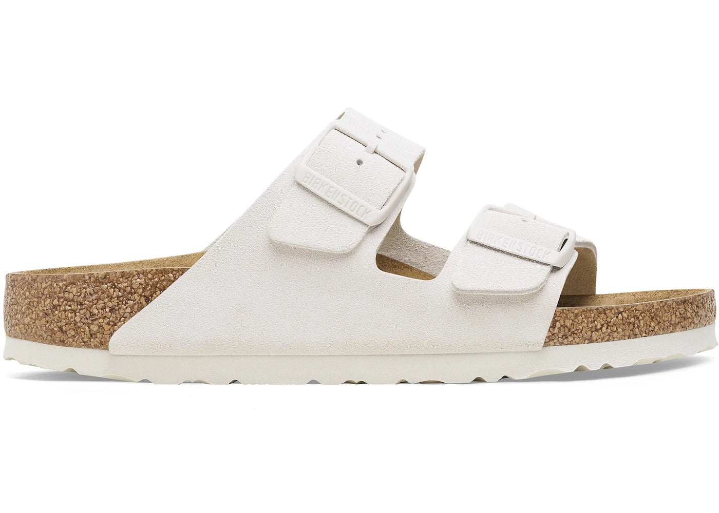 Birkenstock Arizona Suede Antique White (Women's) - vue 360