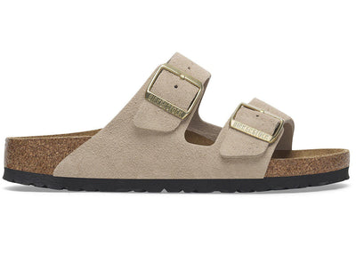 Birkenstock Arizona Suede Leather Sandcastle