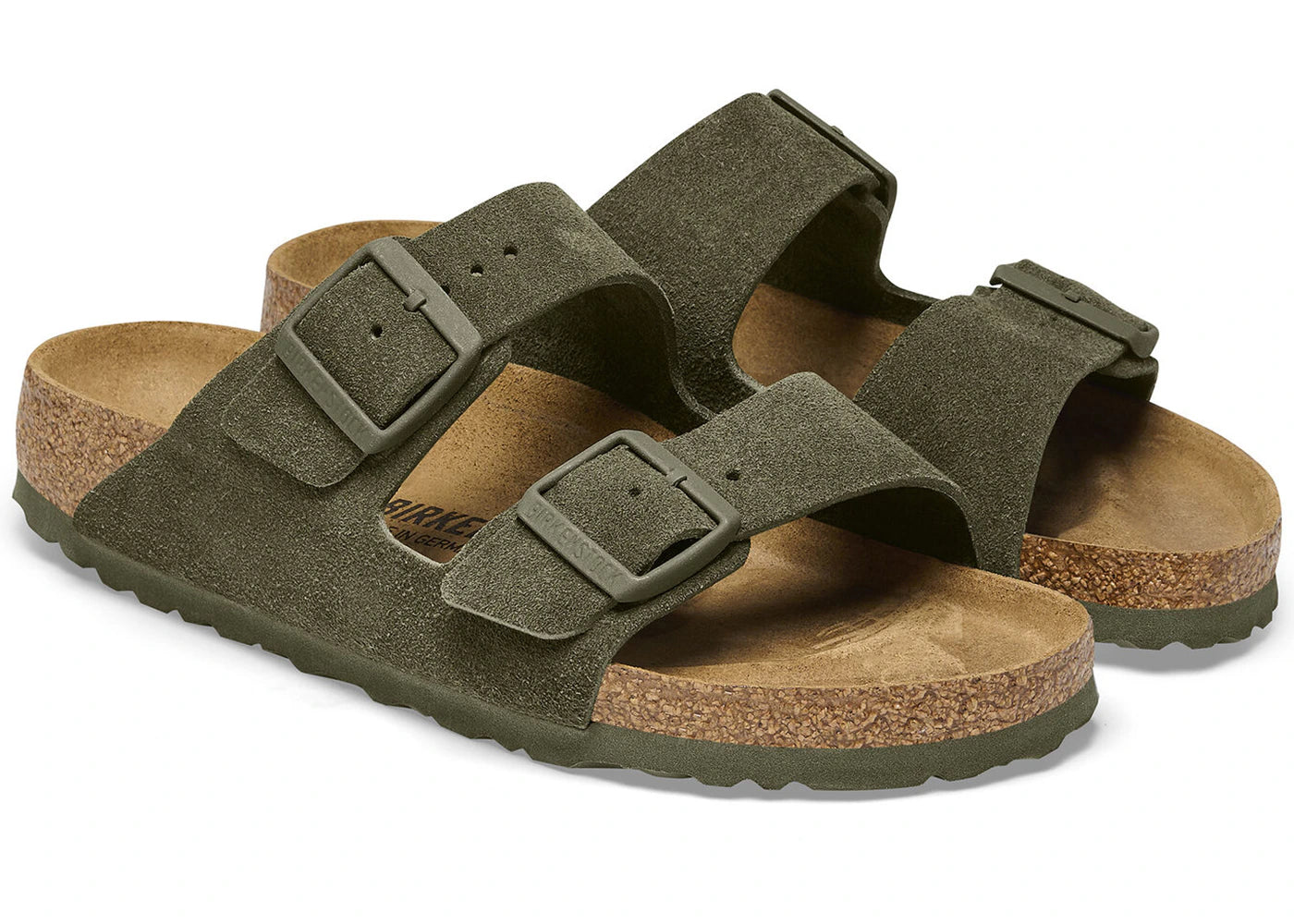 Birkenstock Arizona Suede Thyme - vue secondaire A