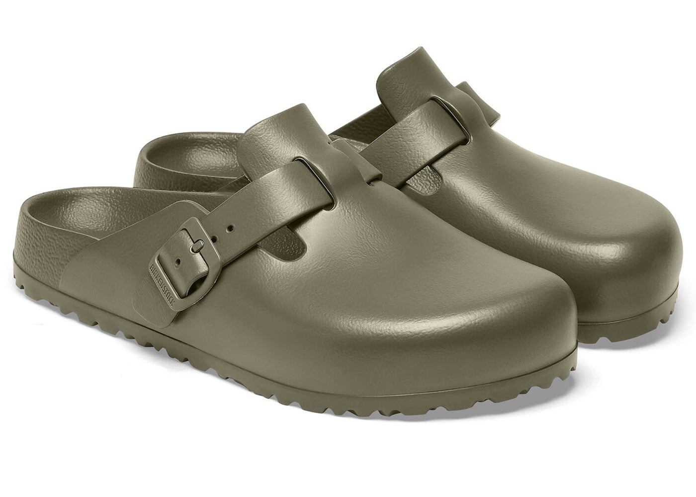 Birkenstock Boston Essentials EVA Faded Khaki - vue secondaire A