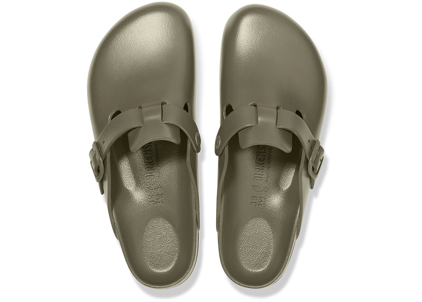 Birkenstock Boston Essentials EVA Faded Khaki - vue secondaire B