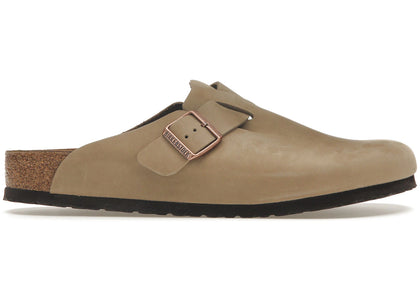 Birkenstock Boston Oiled Leather Tobacco Brown - authentic Birkenstock sneakers