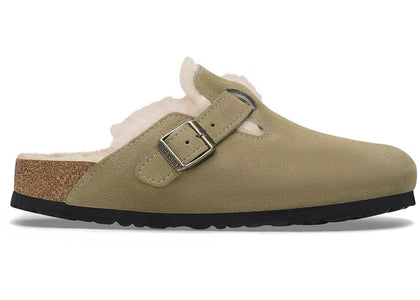 Birkenstock Boston Shearling Taupe - authentic Birkenstock sneakers