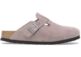 Birkenstock Boston Suede Faded Purple