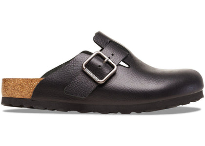 Birkenstock Boston Wire Buckle Leather Vintage Wood Black - authentic Birkenstock sneakers