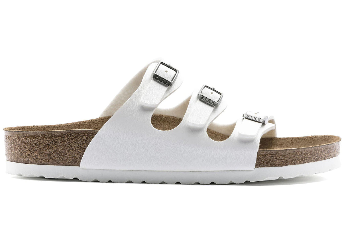 Birkenstock Florida Birko-Flor White - vue secondaire A