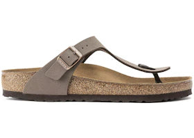 Birkenstock Gizeh Birkibuc Mocca - vue 360