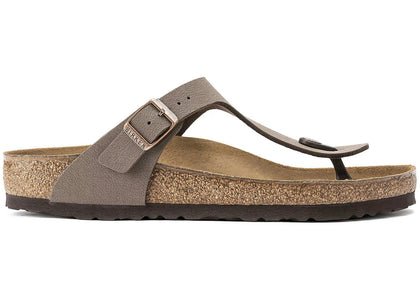 Birkenstock Gizeh Birkibuc Mocca - sneakers view 2