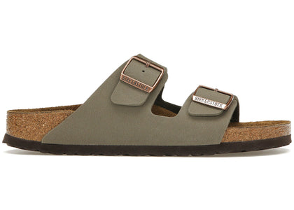 Birkenstock Arizona Birkibuc Stone - authentic Birkenstock sneakers