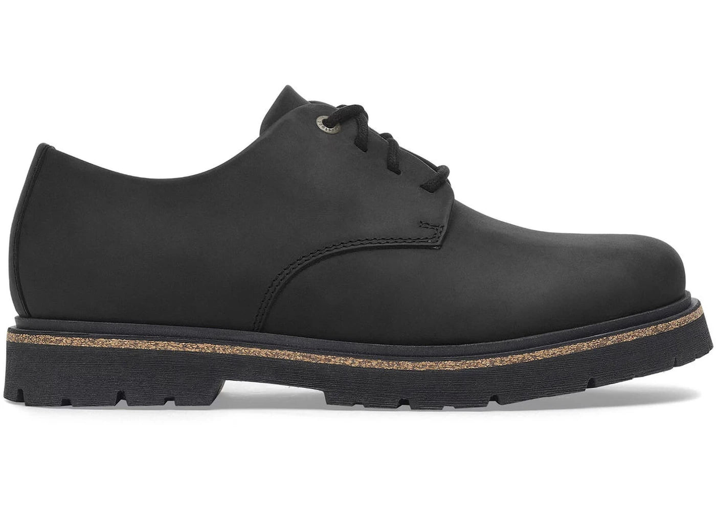 Birkenstock Highwood Lace Low Oiled Leather Black - vue 360