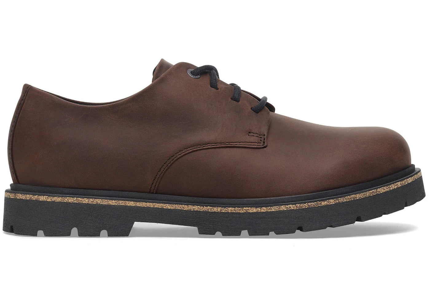 Birkenstock Highwood Lace Low Oiled Leather Habana - vue secondaire A