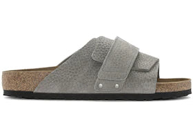 Birkenstock Kyoto Nubuck Leather Desert Buck Whale Grey