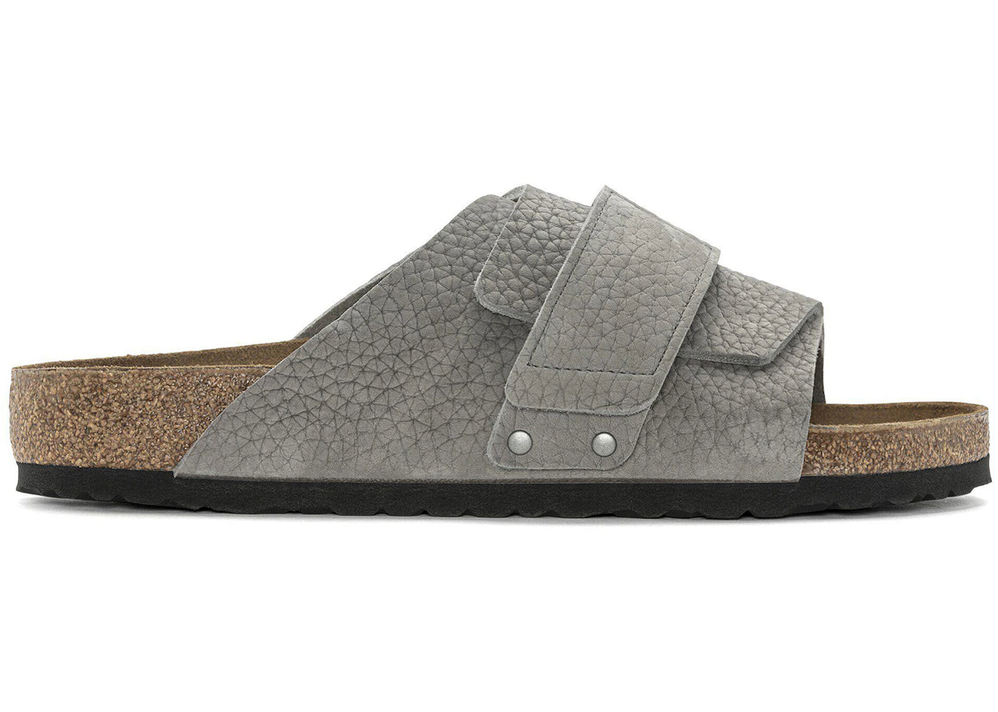 Birkenstock Kyoto Nubuck Leather Desert Buck Whale Grey - vue secondaire A