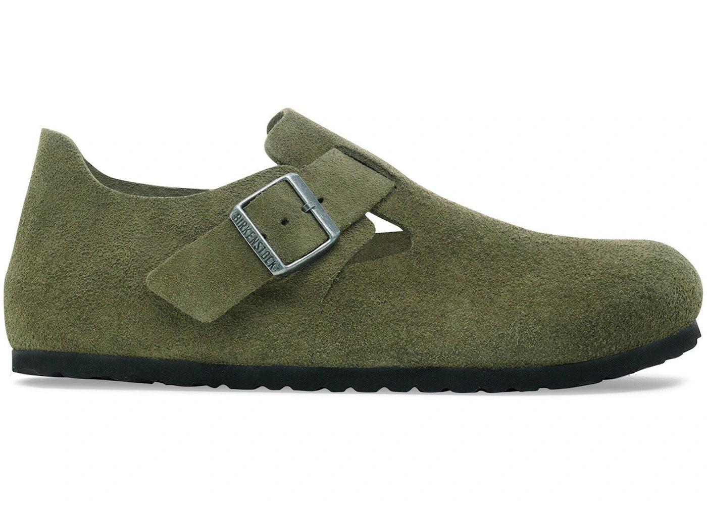 Birkenstock London Suede Leather Thyme - vue 360
