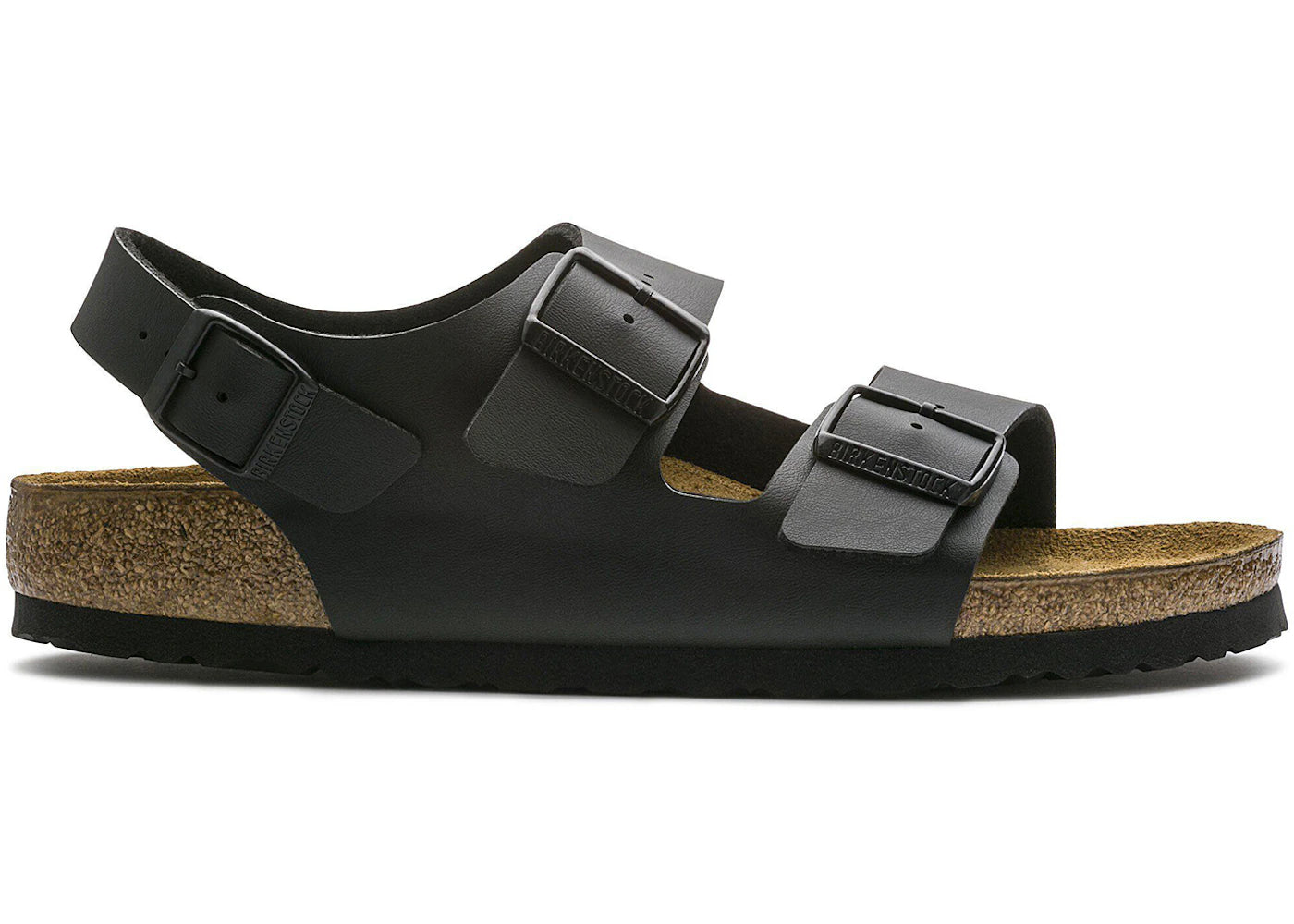 Birkenstock Milano Birko-Flor Black - vue 360