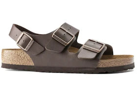 Birkenstock Milano Birko-Flor Dark Brown