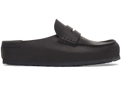 Birkenstock Naples Wrapped Oiled Leather Black - authentic Birkenstock sneakers