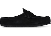 Birkenstock Naples Wrapped Suede Leather Black