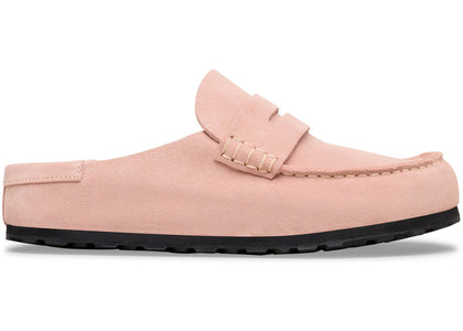 Birkenstock Naples Wrapped Suede Leather Pink Clay - authentic Birkenstock sneakers