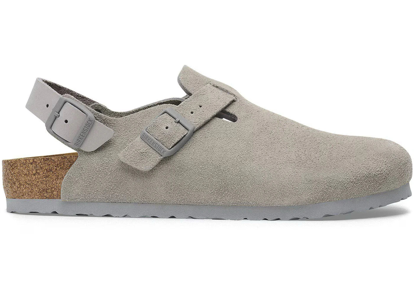 Birkenstock Tokio Suede Stone Coin - vue 360
