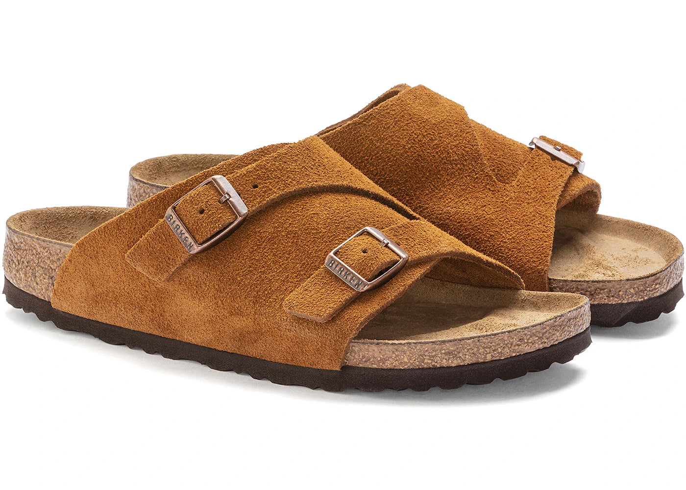 Birkenstock Zurich Suede Mink - vue secondaire A