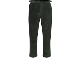 Bode Corduroy Side Buckle Pants Green