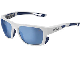 Bolle White Matte Navy / Volt+ Offshore Polarized (BS035002-FR) Bolle Airdrift Sunglasses White Matte Navy / Volt+ Offshore Polarized (BS035002-FR) - vue 360