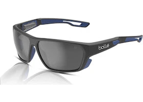 Bolle Black Matte Blue / TNS Polarized (BS034004-FR) Bolle Airfin Sunglasses Black Matte Blue / TNS Polarized (BS034004-FR) - vue 360