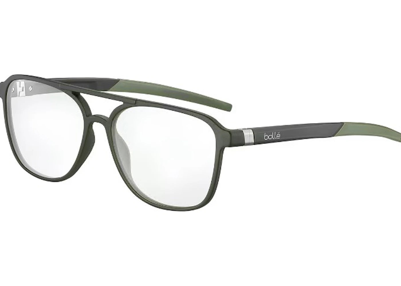 Bolle Carver 02 Eyeglasses Transparent Shiny Blue (BV022005-FR) - vue 360