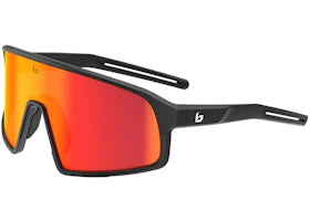 Bolle Black Matte / Sky Blue Polarized (BS165004-FR) Bolle Striver Sunglasses Black Matte / Sky Blue Polarized (BS165004-FR) - vue 360