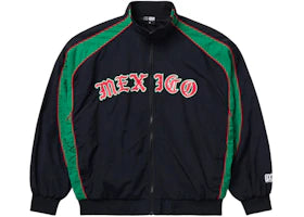 Born X Raised Mexico Warm-up Windbreaker Black/Green