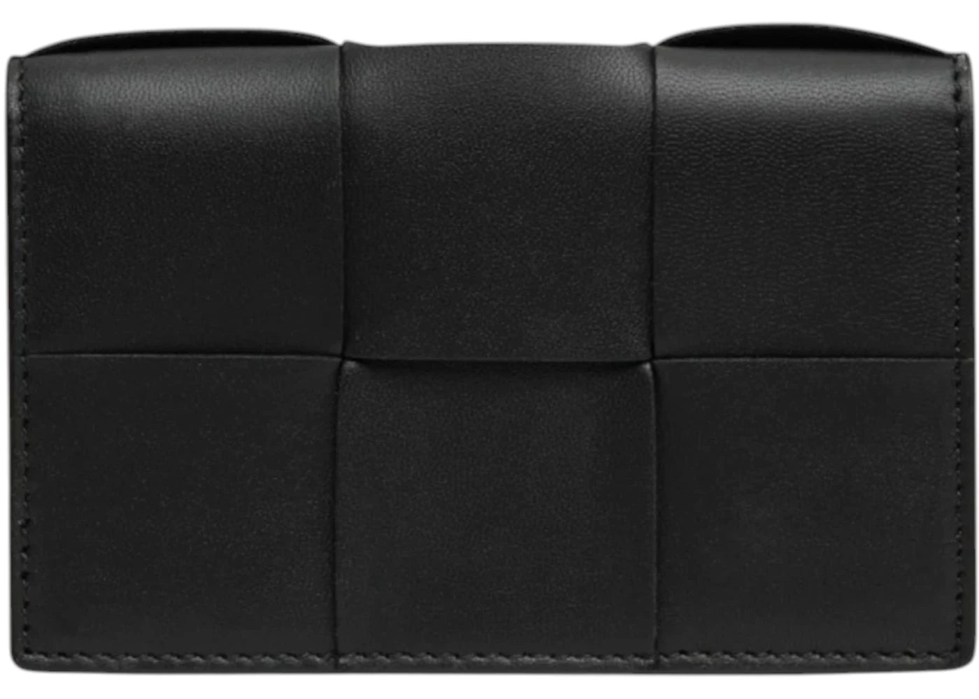 Bottega Veneta Cassette Business Card Case Black - vue 360