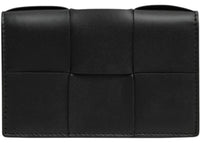 Bottega Veneta Cassette Business Card Case Black