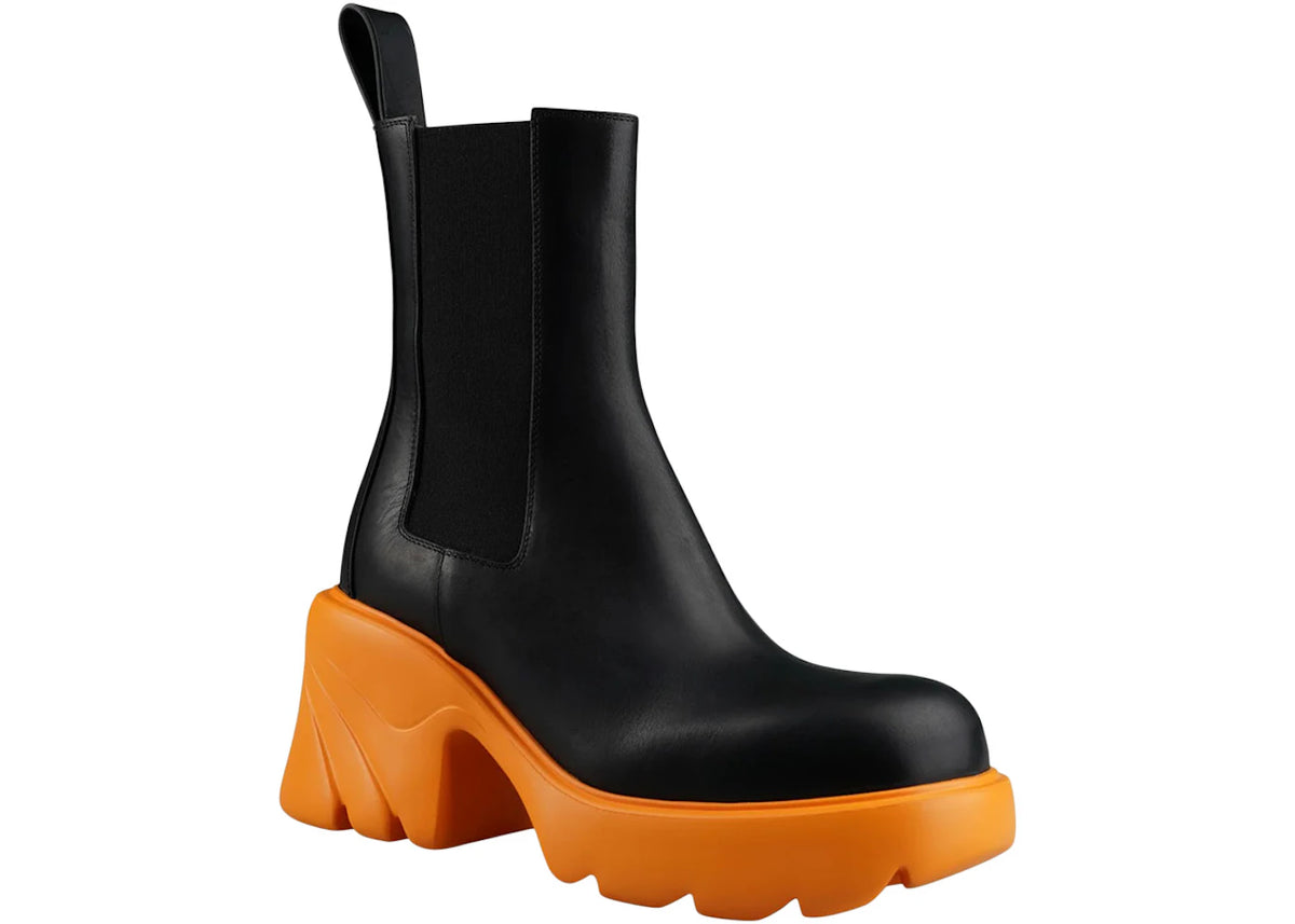 Bottega Veneta Flash Boots Black Tangerine (Women's) - vue secondaire B