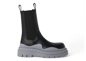 Bottega Veneta Military Calf Tire Boots Black Vapor Vapor - vue 360