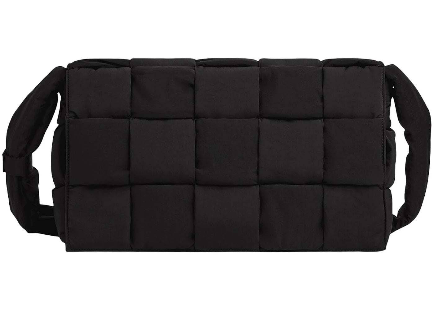 Bottega Veneta Padded Tech Cassette Crossbody Bag Maxi Black - vue secondaire A