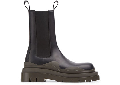 Bottega Veneta Tire Boot High Black Camping - authentic Bottega Veneta sneakers