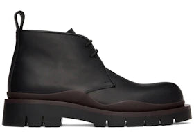 Bottega Veneta Tire Desert Boot Black Fondant