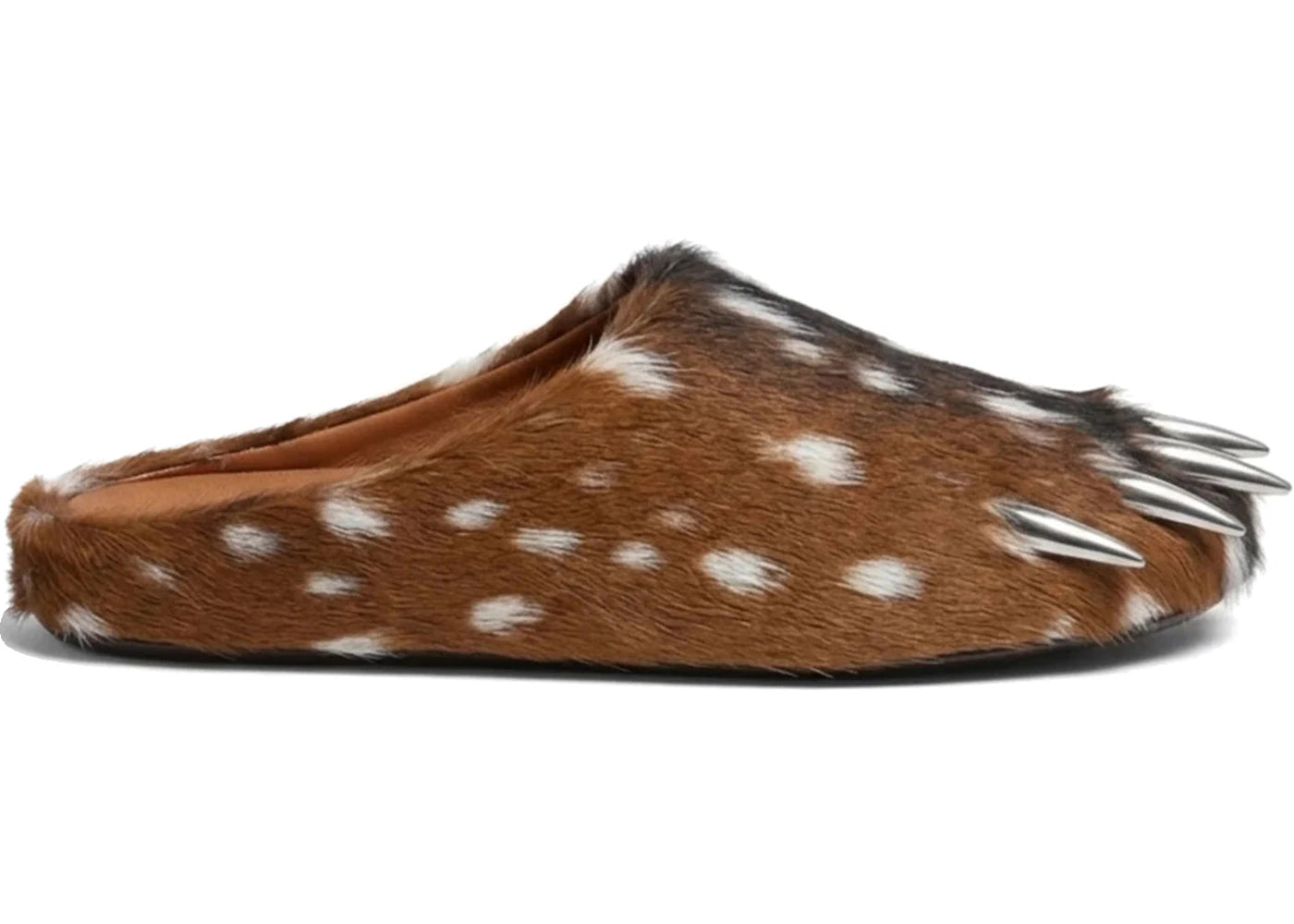 Bravest Studios Fawn Claw Mule Brown White - vue secondaire A