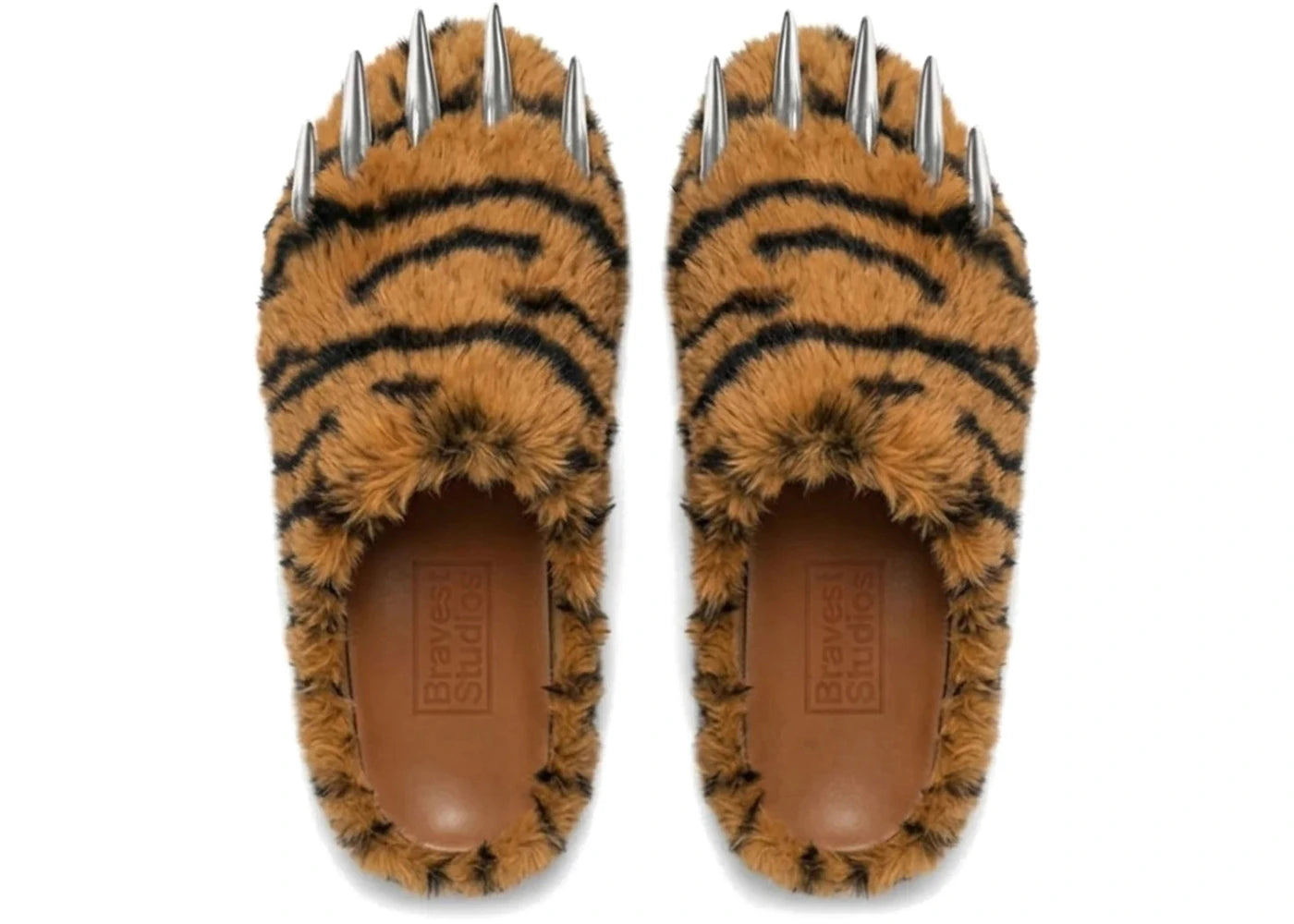 Bravest Studios Glo Claw Mule Chief Keef x Glo Gang Tiger Print - vue secondaire B