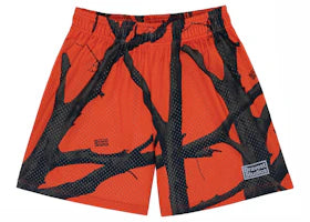 Bravest Studios Tree Camo Shorts Orange - vue 360